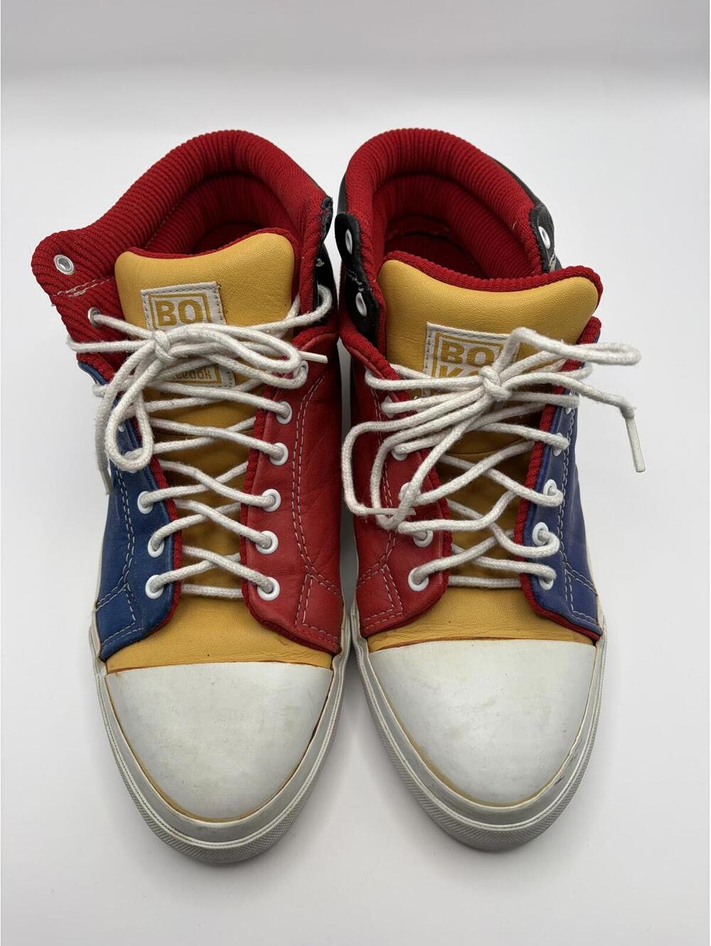 Rare 90's Reebok BOKS Classic Color Block High Top Sneakers Skater Retro Vintage - Picture 13 of 16